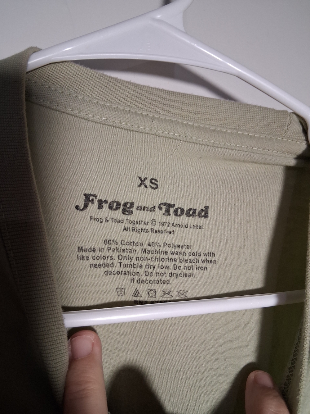 Frog and Toad Graphic Tee XS - Picture 3 of 3